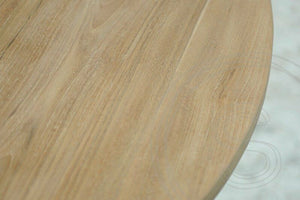 Teak tafel rond 120cm