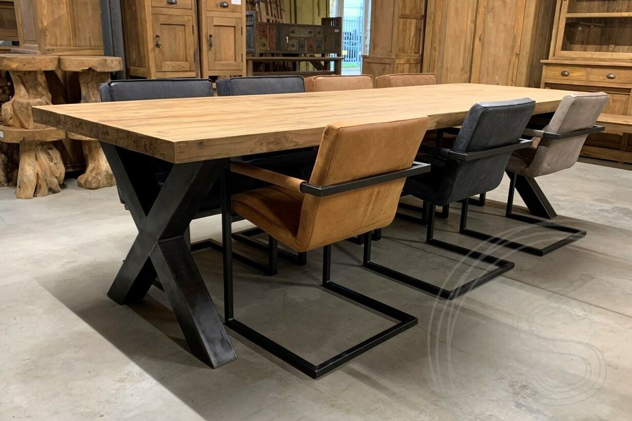 Leren eetkamerstoel Skynight - Souren Meubels