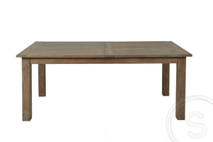 Teak tafel uitschuifbaar 200-250-300x100 cm