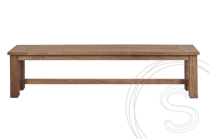 Teak tuinbank 100cm