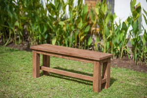 Teak tuinbank 100cm