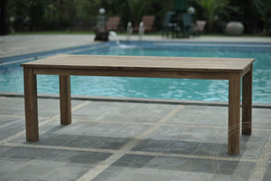 Teak tuintafel 180x90 cm