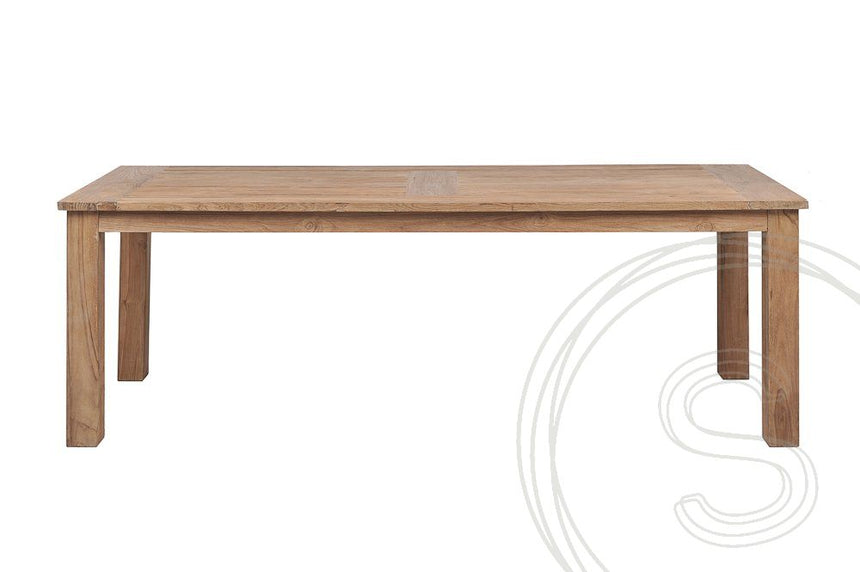 Teak tuintafel 280x100 cm