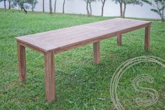 Teak tuintafel 300x120 cm