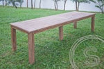 Teak tuintafel 300x100 cm