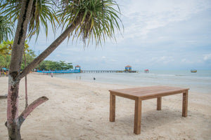 Teak tuintafel 180x90 cm