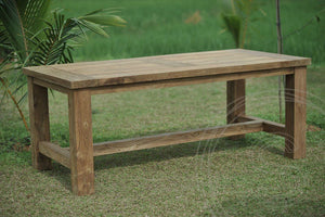 Teak tuintafel 200x100 Mammoet