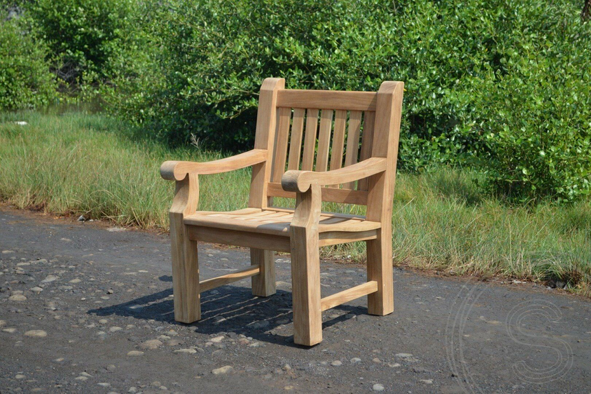 Teak tuintafel Mammoet 300cm + 8 tuinstoelen Mammoet