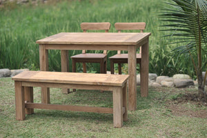 Teak tuinbank 120cm