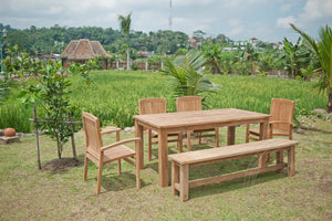 Teak tuinbank 160cm