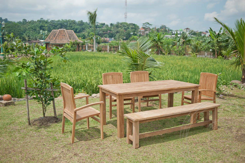 Teak tuinbank 180cm