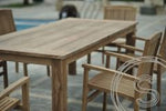 Teak tuintafel 220 x 100