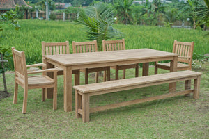 Teak tuinbank 240cm